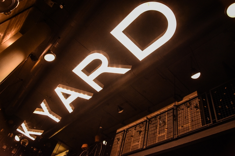 Kitchen Yard on Saturday Night